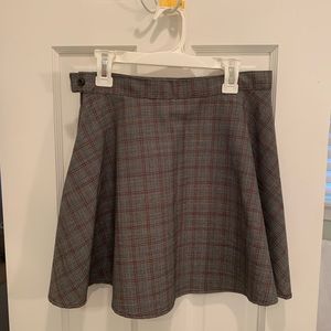 American Apparel Plaid Skater Skirt
